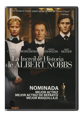 La Increible Historia De Albert Nobbs  Glenn Close Dvd
