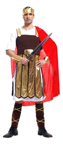 Disfraz De Rey De La Antigua Roma Para Hombre, Para Adulto,