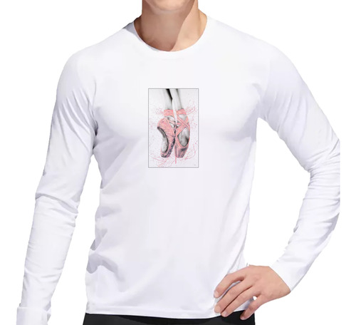 Remera Hombre Ml Ballet Bailarina Pasion Danza Baile M3