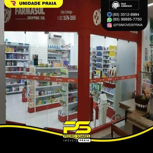 Repasse De Ponto, 67 M² Por R$ 75.000 - Bancários - João Pessoa/pb - Pt0070