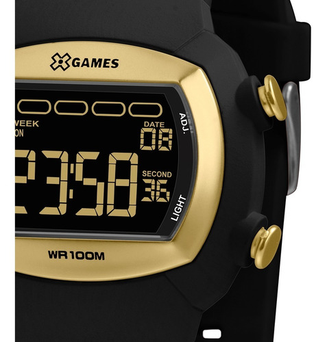 Relogio Masculino X-games Xlppd052 Pxpx Digital Retangular
