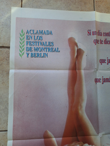 Afiche De Cine Julia Tiene Dos Amantes * (Usado)