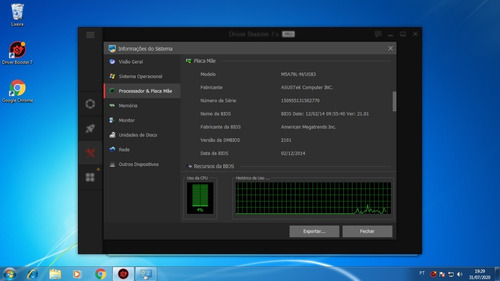 Computador Asus Amd Quad-core 4gb Hd 300gb Radeon Hd 5450
