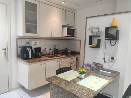 Imagem 10 de 12 de Flat Apart Hotel Em Copacabana