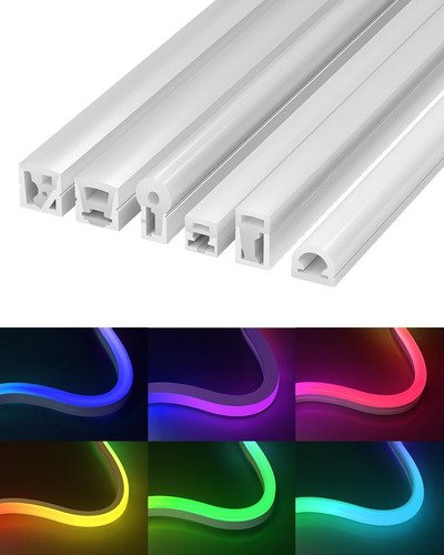 Imagen 6 de 9 de Cubierta Cinta Led Neon Ws2812/11 Sk6812 Exteriores