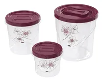 Comprar Pack 3 Recipientes Organizadores Cocina Plasutil