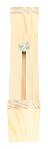 Plantilla De Pulsera De Madera Con Clips De Metal Ajustables