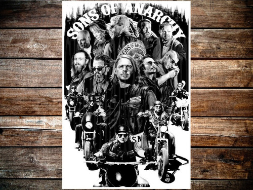 Poster Serie Sons Of Anarchy 47x32cm 200grms