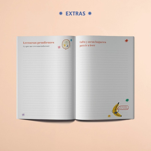Agenda 2023 Literaria - Tapa Dura 21x15cm Cosida - Fera