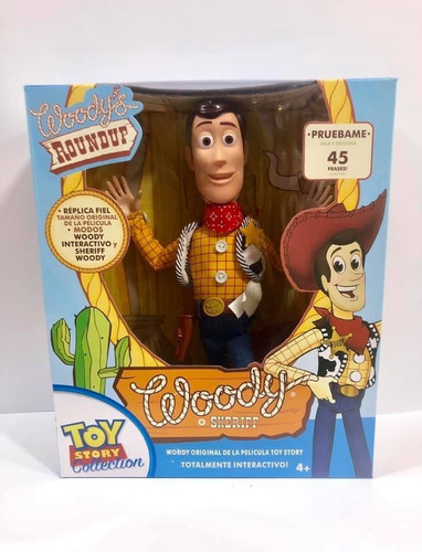  Muñeco Woody Toy Story Mas De 20 Frases Voz Original!!