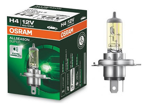 2 Lamparas Osram H4 Todo Clma All Season 12v Originales