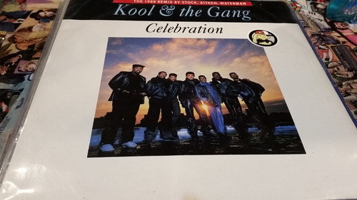 Kool & The Gang Celebration (saw Remix) Vinilo Maxi Uk 1988