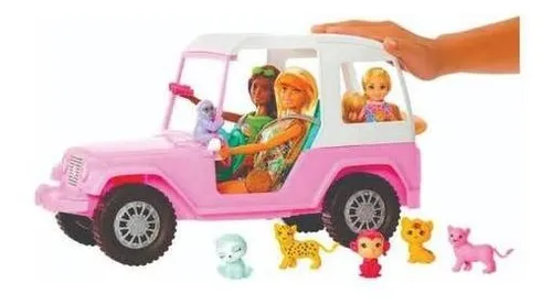 Barbie safari jeep hotsell