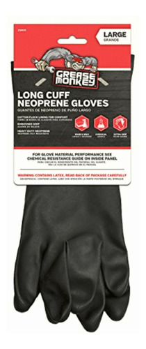 Big Time Products Grease Monkey Neoprene Long Cuff Gloves