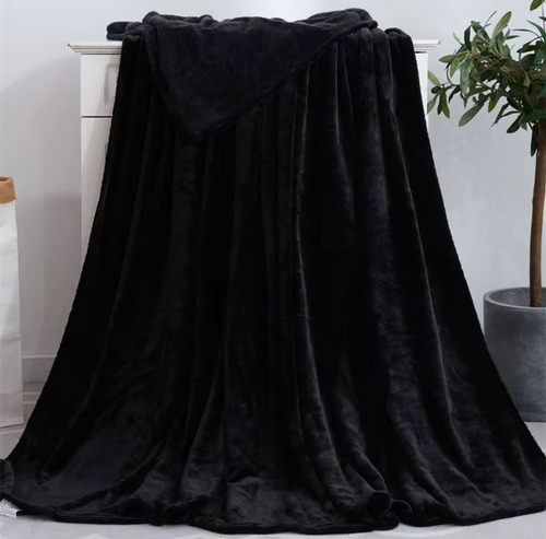 Frazada Polar 200x230 Cm Polar Lisa Plush Suave Invierno