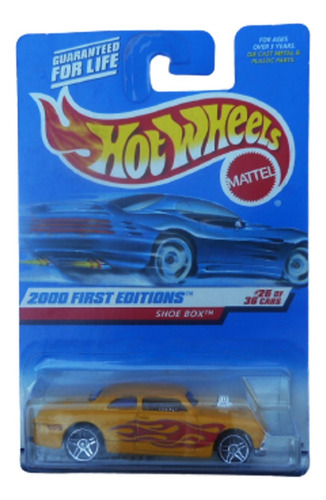 Hot Wheels 2000, First Editions, Shoe Box