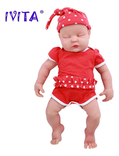 Ivita-mu?eca Reborn De Silicona Pintada Para Ni?os