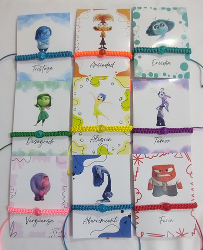 Combo Para Realizar 25 Pulseras De Intensamente