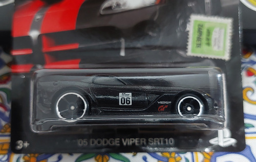 Hot Wheels 05 Dodge Viper Srt10 Gran Turismo Negro