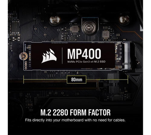 Corsair Mp400 Ssd M.2 2280 1tb Pcie Nvme