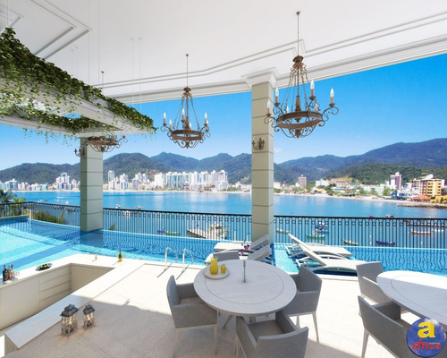 Imagem 7 de 9 de Excelente Apartamento 4 Suítes, 3 Vagas De Garagem No Canto Da Praia Em Itapema/sc - Imobiliária África - Ap00564 - 69825424