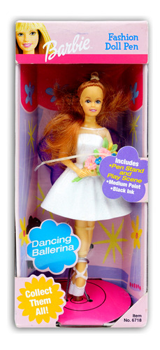 Barbie Fashion Doll Pen Dacing Ballerina 2001 V2