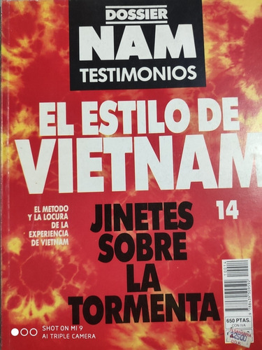 Guerra Vietnam Nam Dossier Fasciculo 14 El Estilo De Vietnam