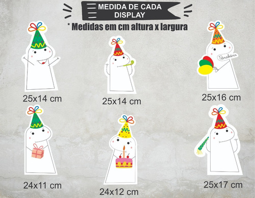 Imagem 2 de 4 de Kit Festa Display Flork