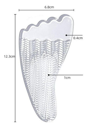 Almohadilla Plantilla Arco Pie Plano Sandalia Tacones