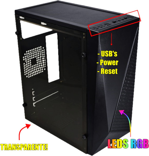 Pc Gamer Intel 20 Núcleos / Gtx 4gb Ddr5 / 32 Ddr4 / Ssd 480