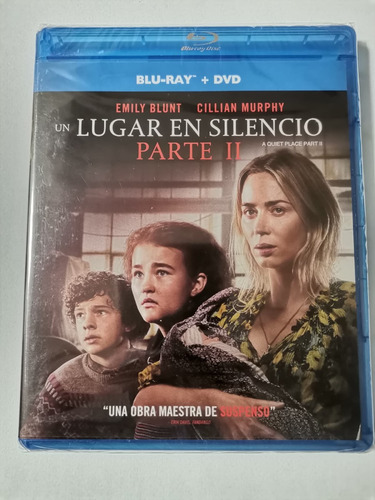 Blu-ray + Dvd - Un Lugar En Silencio Parte 2