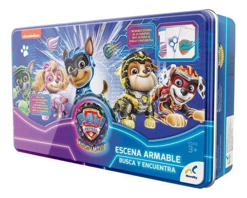 Juego Novelty Escena Armable Busca Y Encuentra Paw Patrol