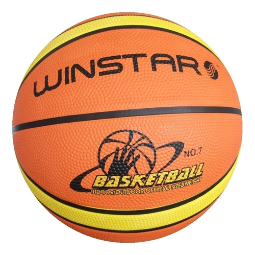 Pelota De Basket Winstar Balón De Basquetbol #7 Goma Celular