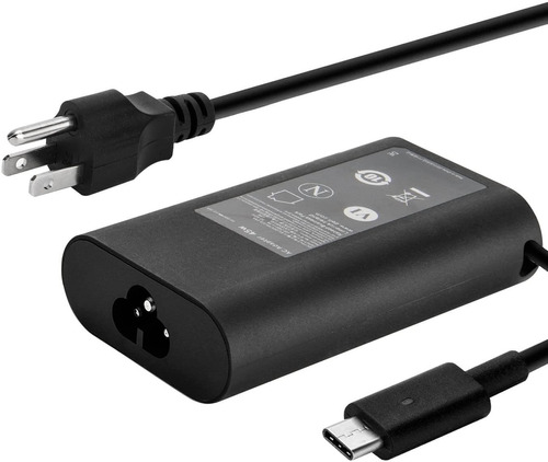 Cargador / Adaptador Zithy, 45w, Para Dell Xps 12, Xps 13