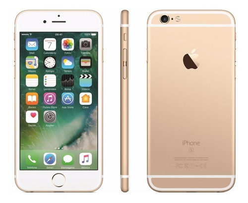 iPhone 6s Apple 16gb Tela 4.7 Hd 3d Touch Ios 9 Dourado