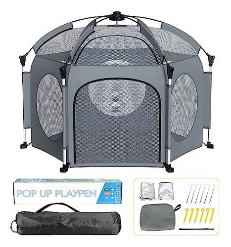 Playpen Portátil Para Bebés Y Niños Pequeños - Puerte Plaype