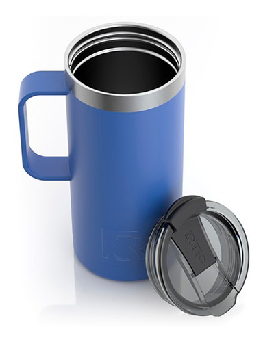 Imagen 4 de 9 de Taza Termica De Viaje Rtic Lilac Con Tapa, 16oz Pc