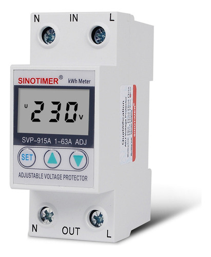 Svp-915a 63a Smart Adjustable Single Phase Overvoltage 2024