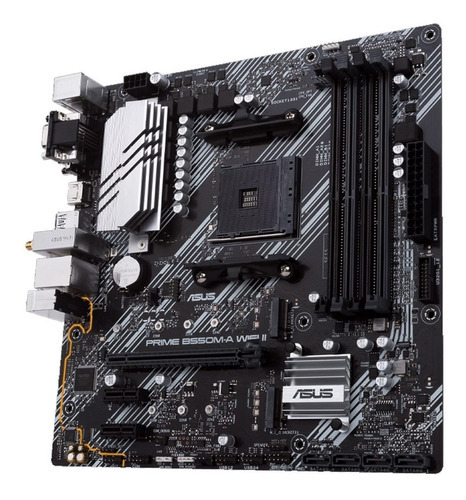 Tarjeta Madre Asus Prime B550m-a Wifi Ii Am4 Ddr4