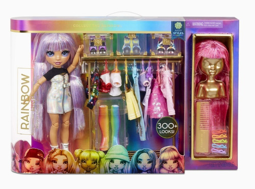 Rainbow High Muñeca Avery Styles Fashion Estudio.