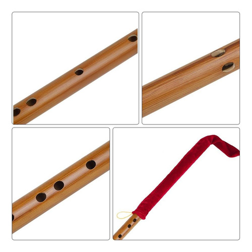Funda Pro: Flauta Piccolo BambĂș Shakuhachi Chino 8