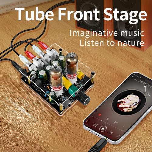 Pré-amplificador De Tubo Multifuncional Para Home Theater Di