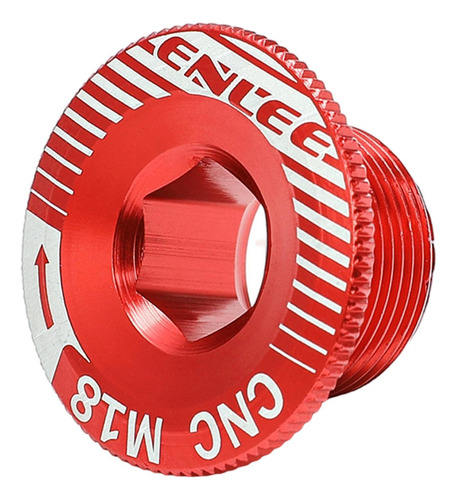 3 Cycling M18 Crank Arm Fixing Chainwheel Crankset Red