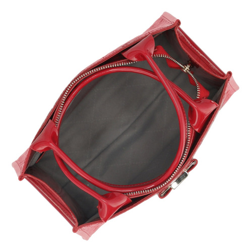Bolsa Satchel Para Mujer W Capsule Rojo Hbeleonore5cw