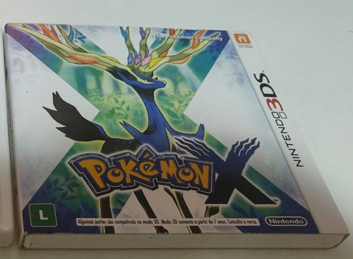 Pokemon X - 3ds Nacional Com Luva Midia Fisica Original