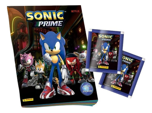 Pack Álbum + 20 Sobres Sonic Prime 2024