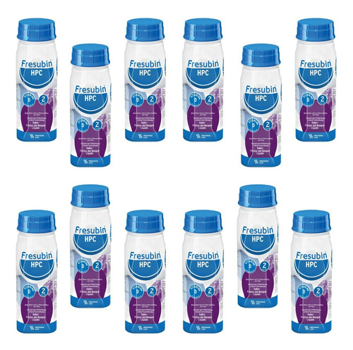 Fresubin Hpc Frutos Del Bosque 12 Piezas De 200ml Cada Uno