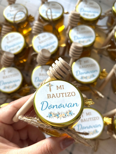 Recuerditos Para Bautizo Personalizados 10 Piezas
