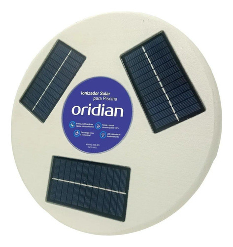 Ionizador Solar Oridian Para Piscinas Até 300.000 Litros