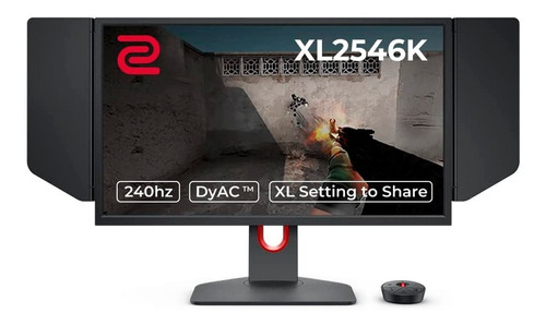 Monitor Gamer 24.5'' Benq Zowie Xl2546k Full Hd 240hz 1ms